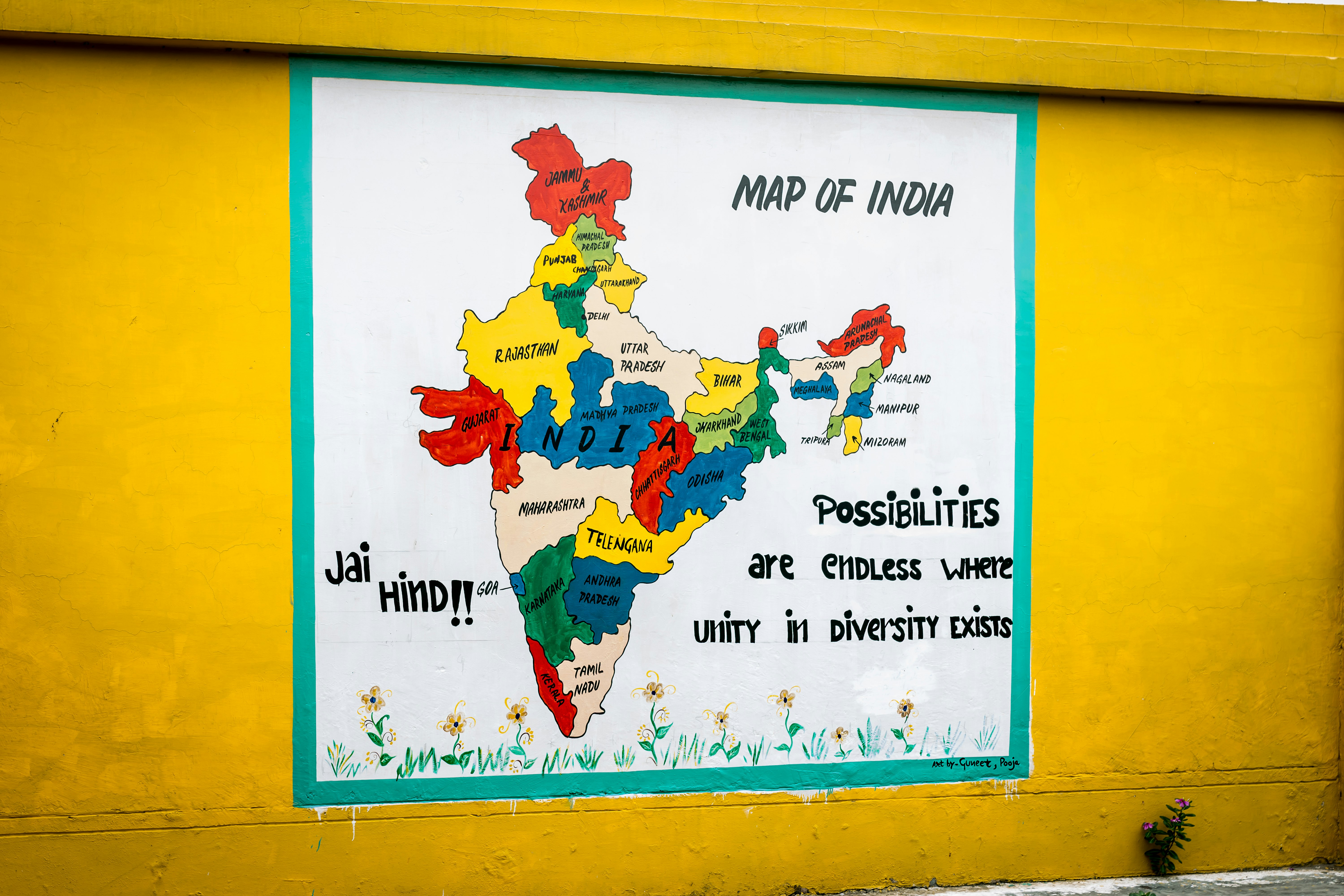 map of India